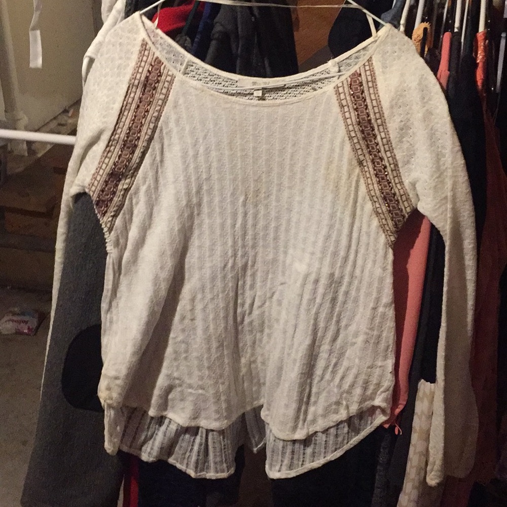 Cute white top